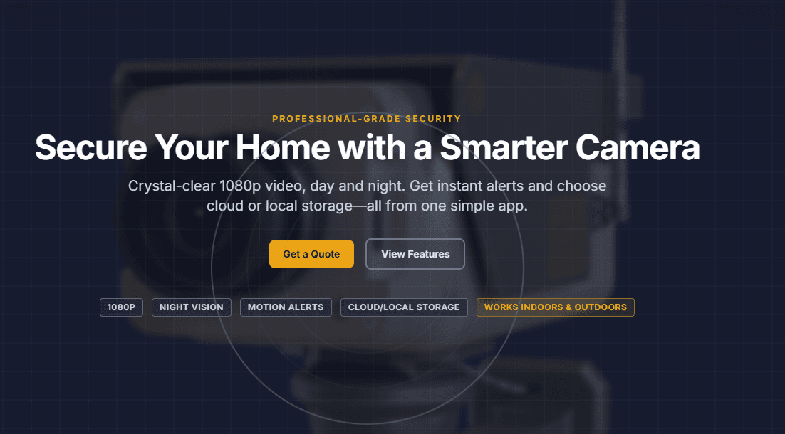 Secure Your Home with a Smarter Camera