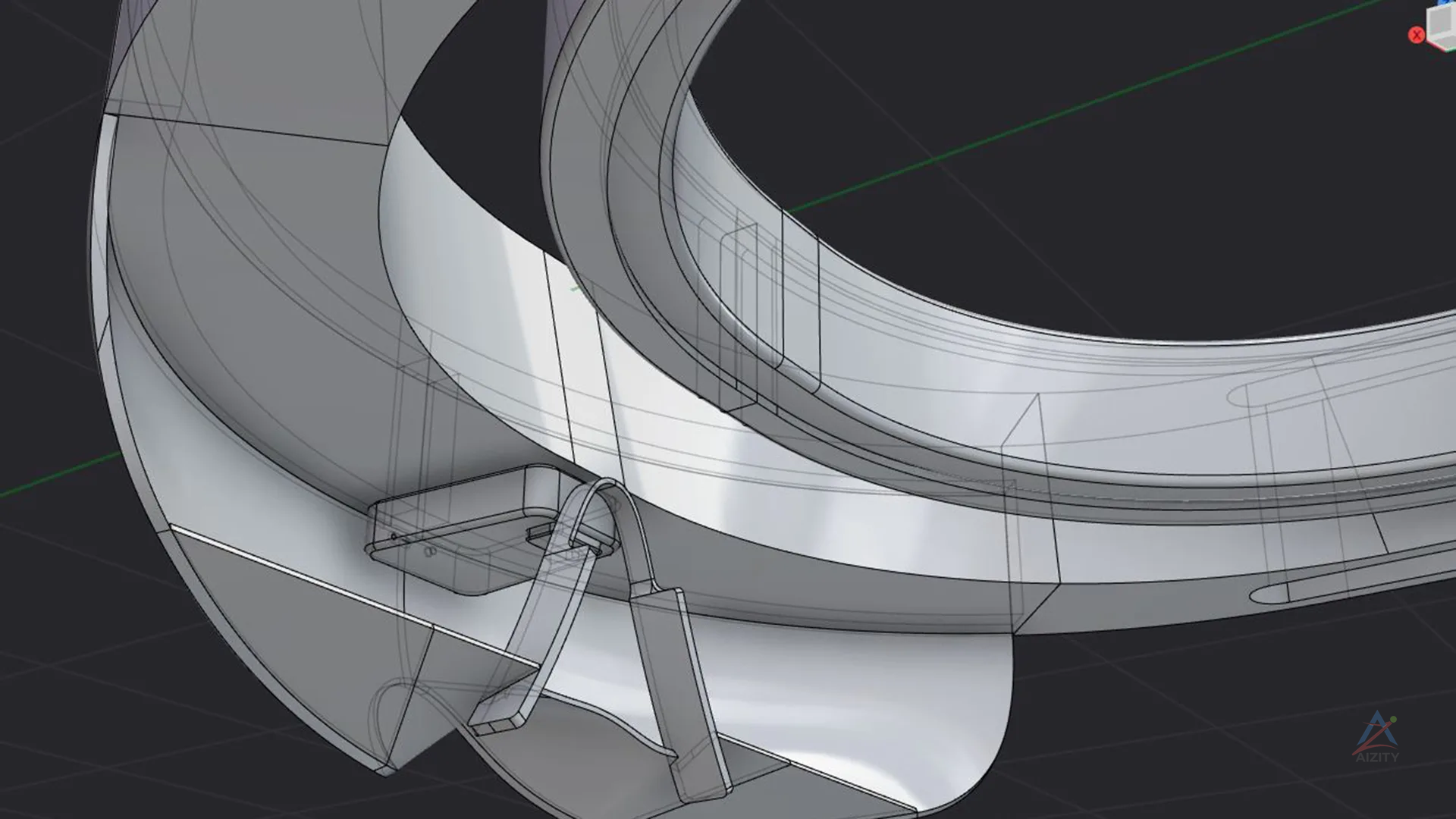 Microsoft Holo 3D Glass – 4K Textured 3D Model - View 6