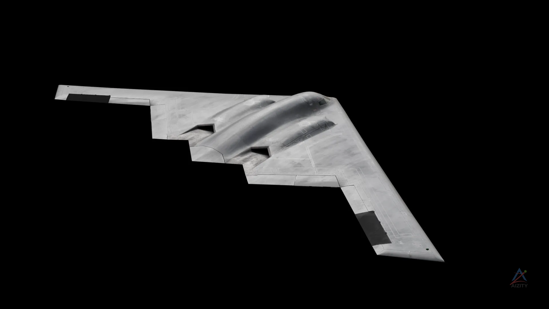 B-2 Spirit – 3D Model - View 2