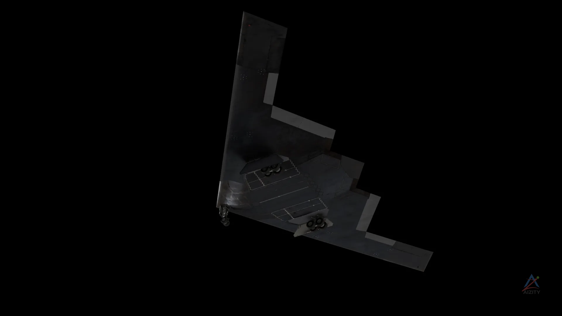 B-2 Spirit – 3D Model - View 3
