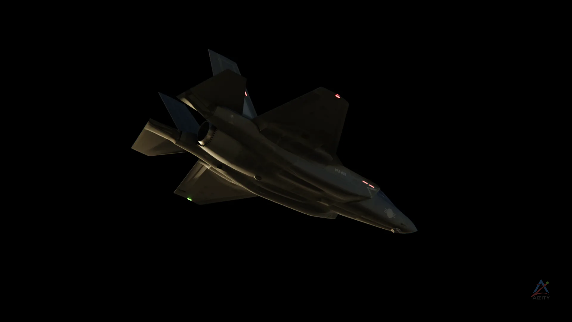 F-35 Lightning II Fighter Jet - View 3