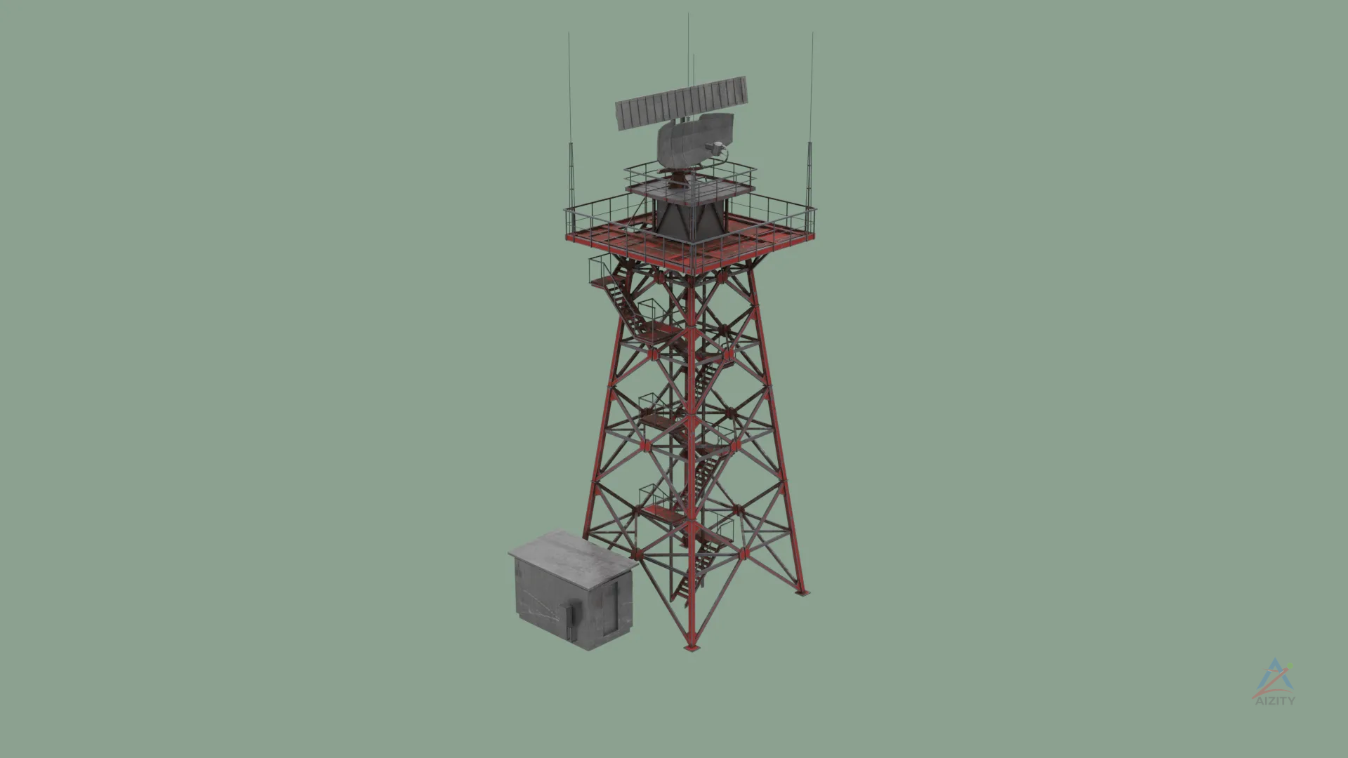 Radar System – 3D Model