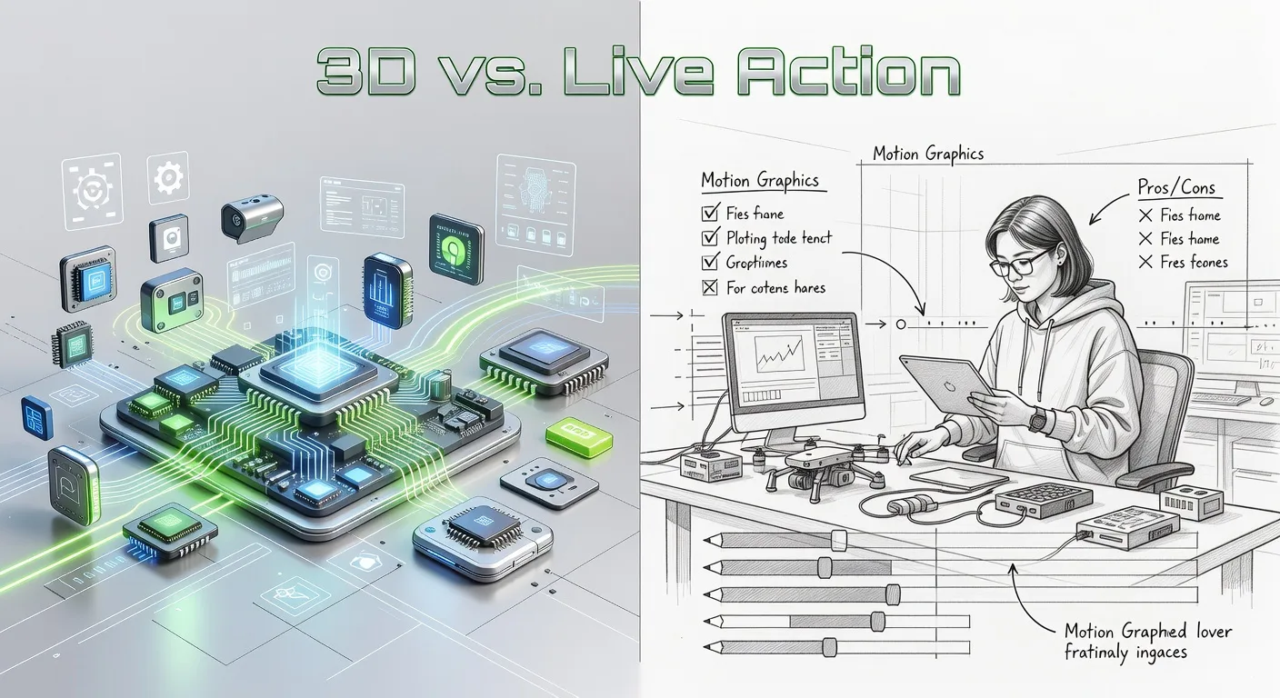 The Ultimate Comparison: 3D Explainers vs. Live Action for Complex ...