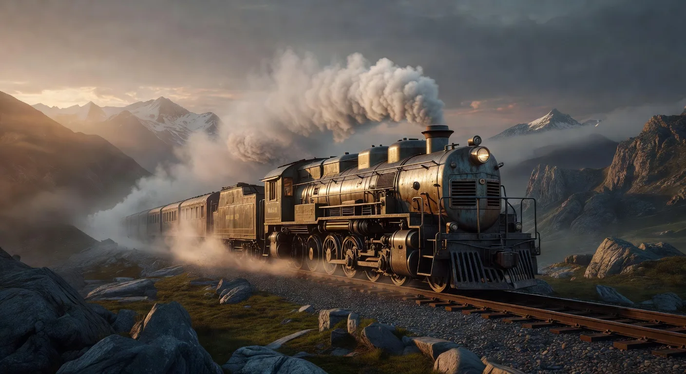 Railway Realms: Diesel Trains in Cinematic Transport Stories
