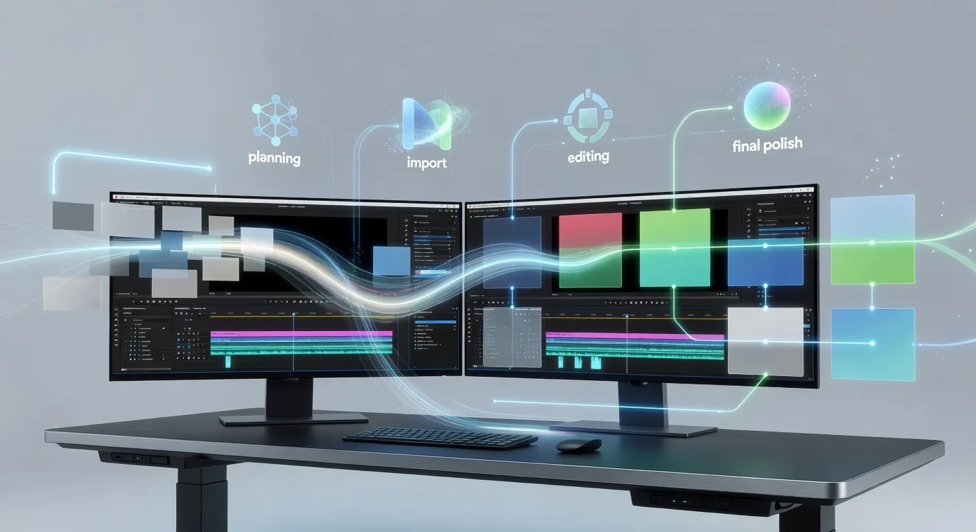 Futuristic Video Editing Workflow for Youtubers