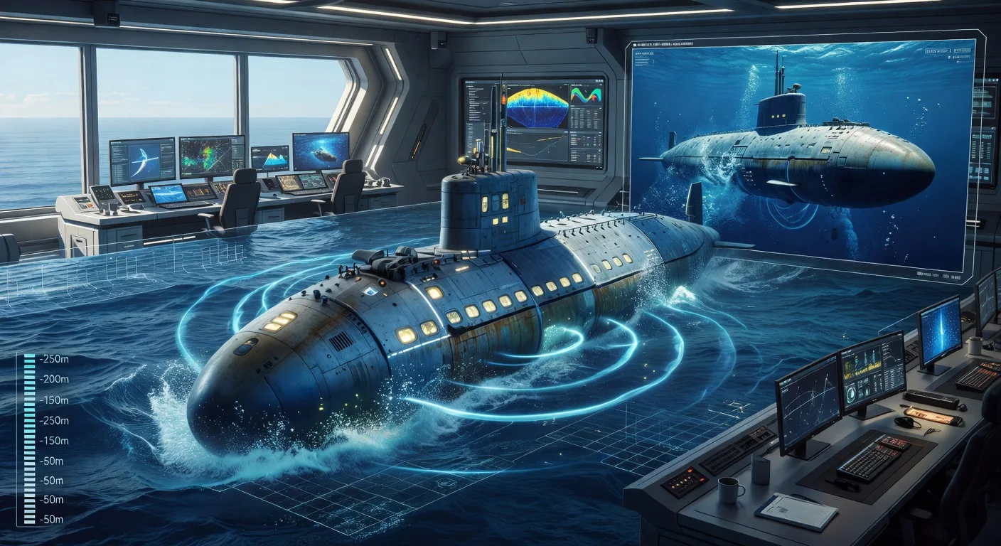 Leverage Delta IV Submarine Model for Military Training Videos