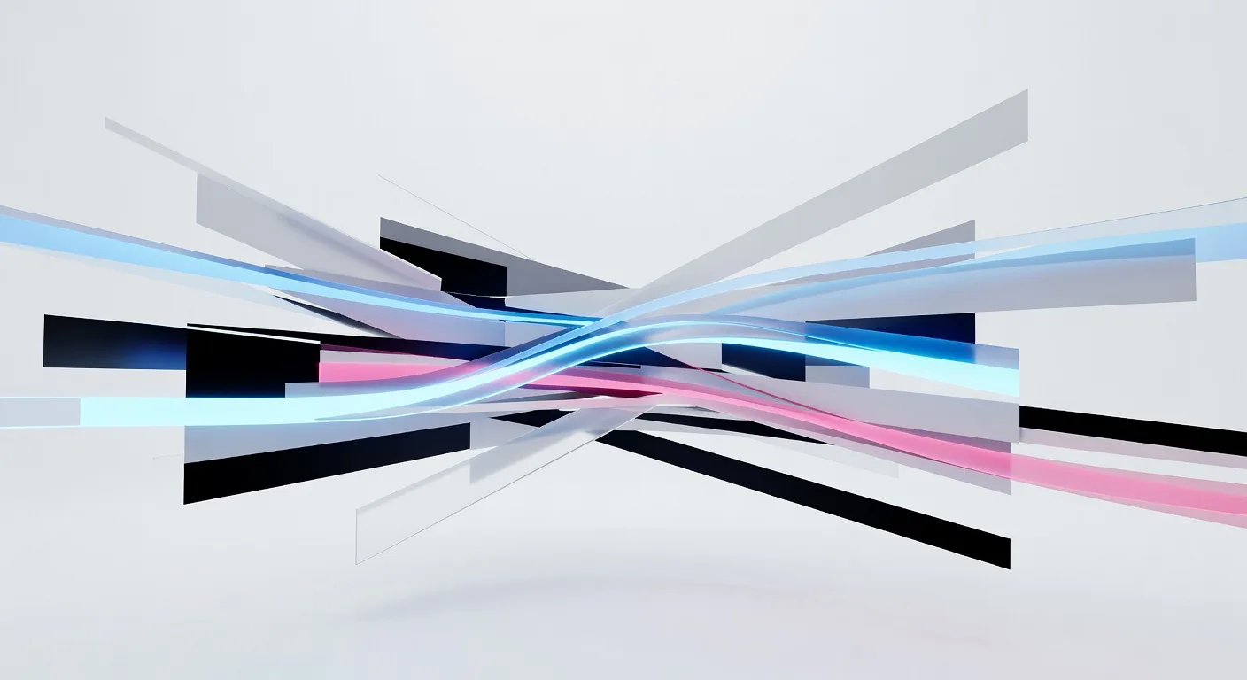 Abstract Video Editing Editorial Cover