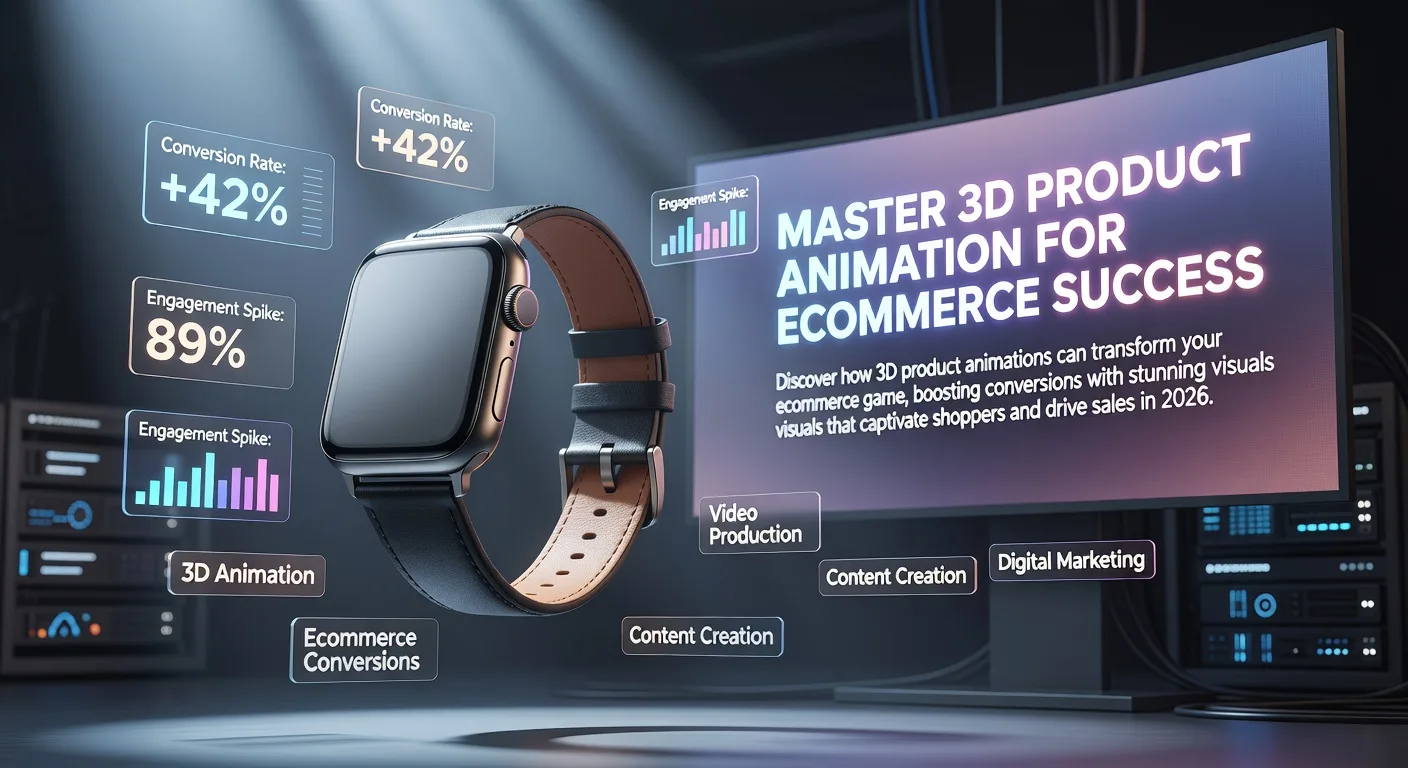 Master 3D Product Animation for Ecommerce Success